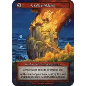 Castle's Ablaze!