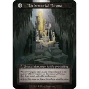 The Immortal Throne β (Foil)