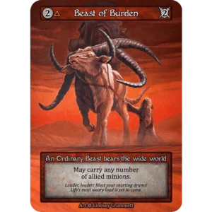 Beast of Burden α