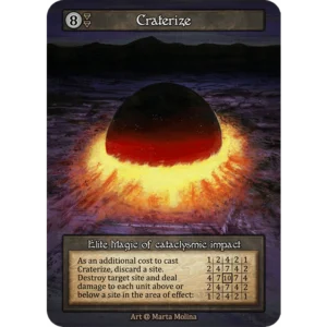Craterize α (Foil)
