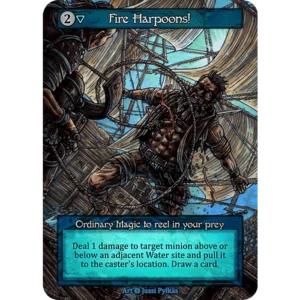 Fire Harpoons! α