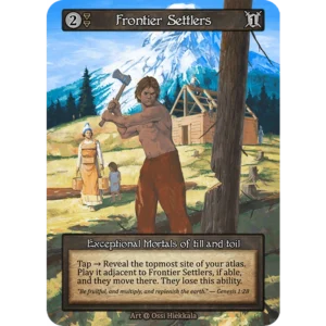 Frontier Settlers α (Foil)