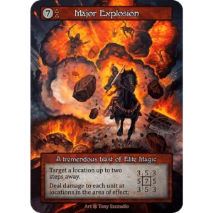 Major Explosion α