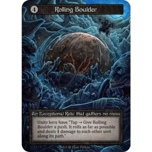 Rolling Boulder α