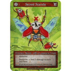 Sacred Scarabs α (Foil)