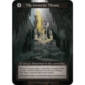 The Immortal Throne α